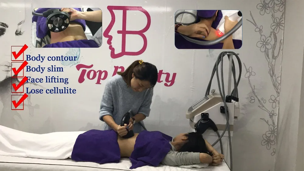 Body EMShapeing 4 In 1 Vacuum Roller RF Machine